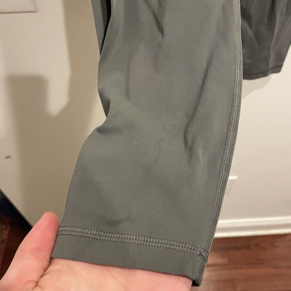 Crz Yoga Women’s Leggings Pant Grey Size M (8/10) Workout Athleisure Minimalist - Picture 4 of 8